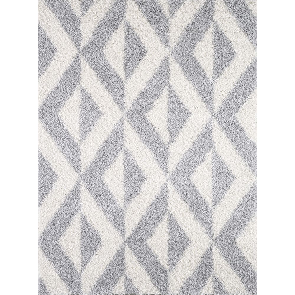KAS PAX1217 Pax 8 Ft. 9 In. X 13 Ft.  Rectangle Rug in Grey